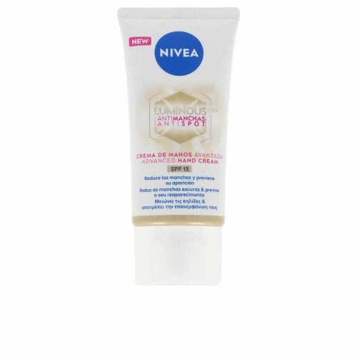 Crema de Manos Antimanchas Nivea Luminous 630º Spf 15 (50 ml)