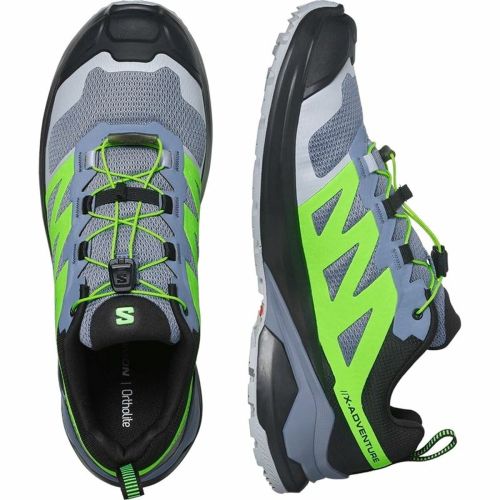 Zapatillas Deportivas Hombre Salomon X-Adventure Verde limón