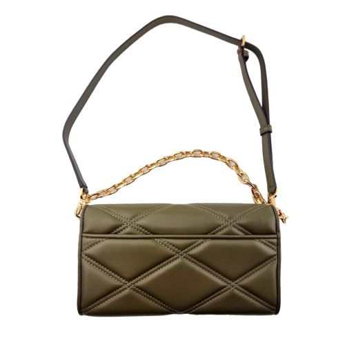 Bolso Mujer Michael Kors Serena Verde 25 x 15 x 4 cm