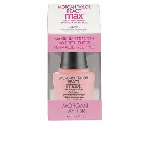 Endurecedor de Uñas Morgan Taylor React Max Original 2 en 1 Capa base 15 ml