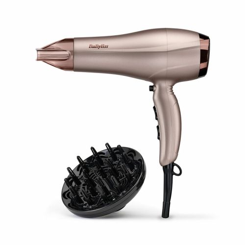 Secador de Pelo Babyliss 5790PE Negro Rosa 2300 W 2200 W Iónico