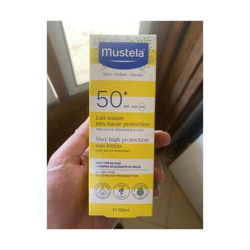 Leche Solar Infantil Mustela Niño Sol Spf 100 ml