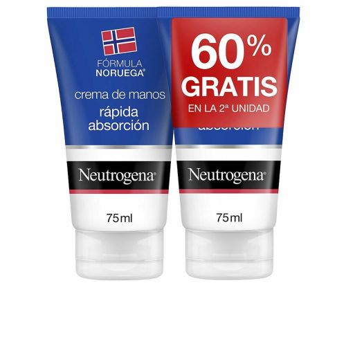 Crema de Manos Neutrogena instantánea Absorción (2 x 75 ml)