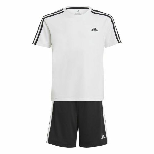 Conjunto Deportivo para Niños Adidas  Designed 2 Move Blanco