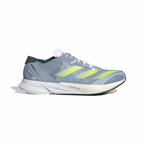 Zapatillas de Running para Adultos Adidas Adizero Adios 8 Gris Gris claro