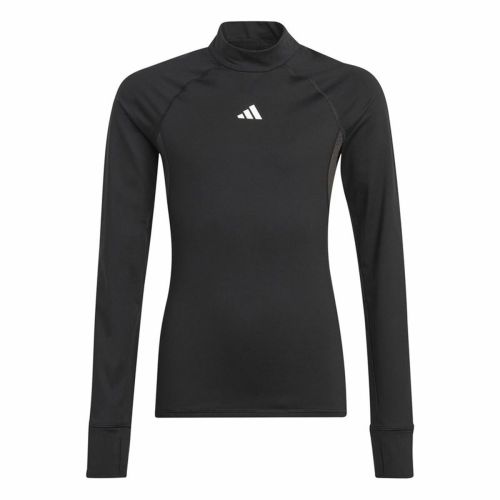 Camiseta de Manga Larga Niño Adidas U Tf Wa Ls Negro