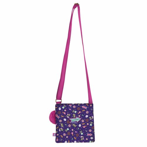 Bolso Bandolera Gorjuss Up and away Morado (21 x 20 x 1.5 cm)