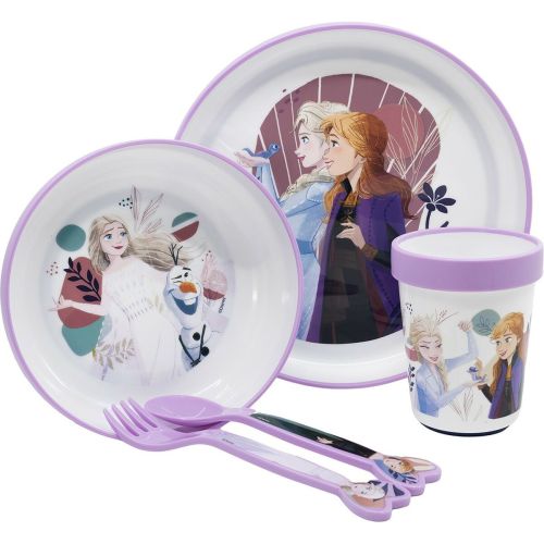 Set de Menaje Infantil Frozen CZ11305 (5 Piezas)