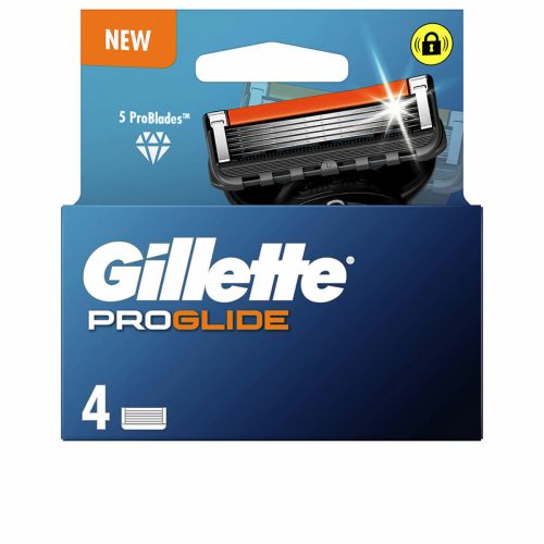 Cuchillas de afeitar Gillette FUSION PROGLIDE (4 Unidades)