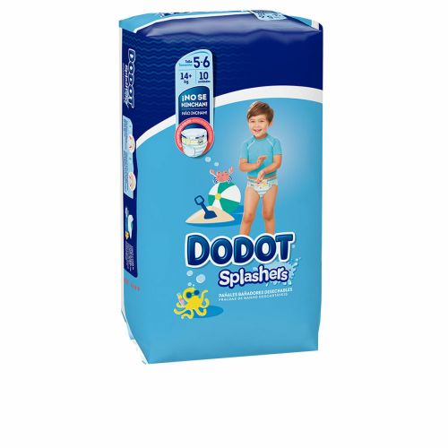 Pañales Desechables Dodot Splashers 5-6 14 Kg (10 Unidades)