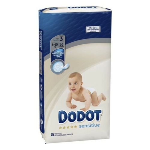 Pañales Desechables Sensitive Dodot Dodot Sensitive (56 uds)