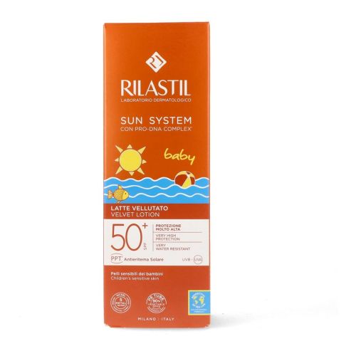 Leche Solar Infantil Rilastil Sun System Spf 50+ (200 ml)