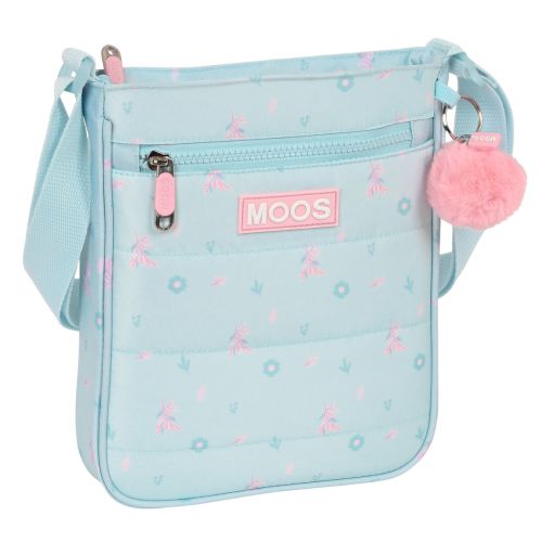 Bolso Bandolera Moos Garden 21 x 25 x 4.5 cm Turquesa