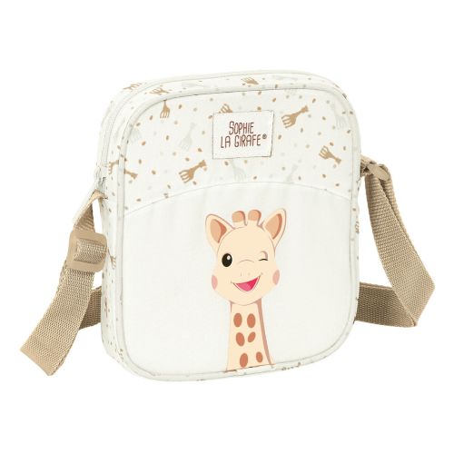 Bolso Bandolera Sophie la Girafe Beige 16 x 18 x 4 cm