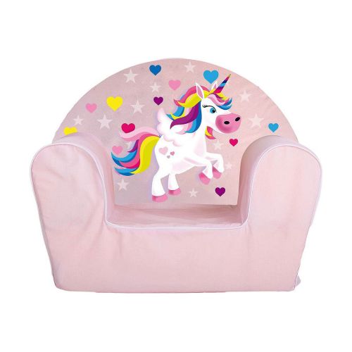 Sillón Infantil Rosa claro Unicornio