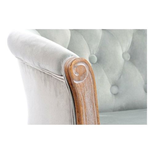 Sillón DKD Home Decor 8424001543137 Gris Multicolor Madera de caucho 62 x 58 x 69 cm