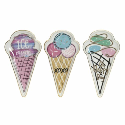 Vaciabolsillos DKD Home Decor Helado (3 Piezas) (Reacondicionado A)