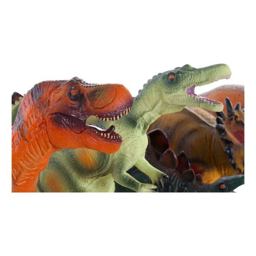 Dinosaurio DKD Home Decor 6 Unidades 48 x 23 x 34,5 cm Blando