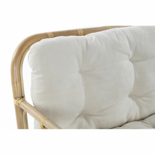 Sillón DKD Home Decor Beige Natural Ratán 76 x 72 x 80 cm