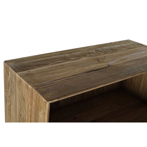 Estantería DKD Home Decor Cristal Natural Madera Reciclada 4 Estantes (90 x 40 x 160 cm)