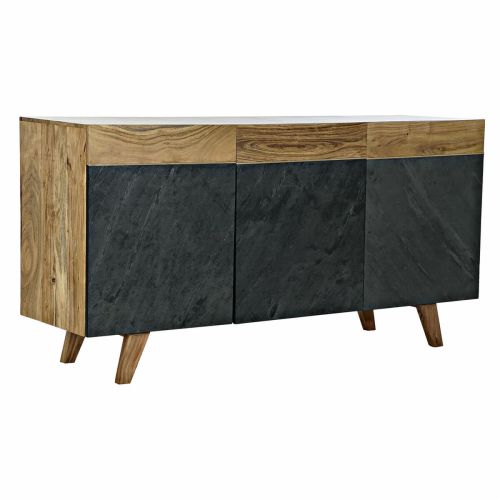 Aparador DKD Home Decor 8424001826971 145 x 42 x 74 cm Negro Marrón Acacia