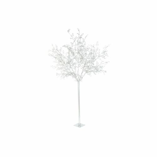 Árbol de Navidad DKD Home Decor Blanco Plateado Metal Plástico 120 x 120 x 220 cm