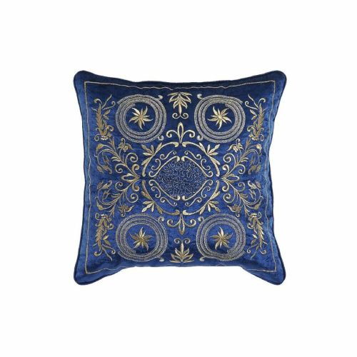 Cojín DKD Home Decor 8424001850341 Azul Dorado 45 x 10 x 45 cm