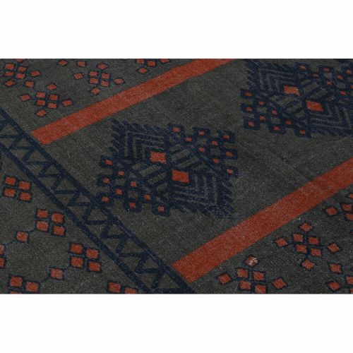 Alfombra DKD Home Decor 120 x 180 x 0,4 cm Azul Naranja Poliéster Árabe (2 Unidades)