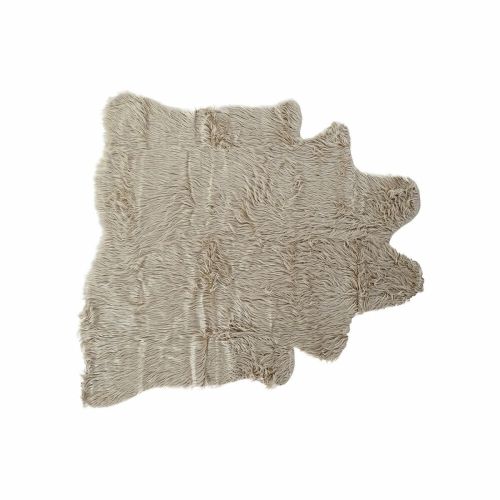 Alfombra DKD Home Decor Beige (160 x 150 x 2 cm)