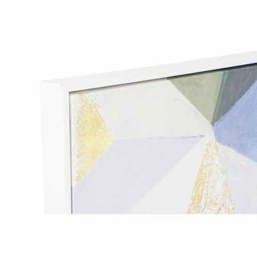 Cuadro DKD Home Decor 103 x 4,5 x 103 cm Abstracto Moderno (2 Unidades)