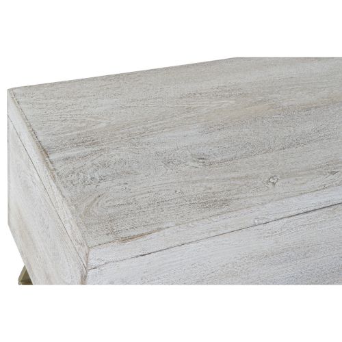 Baúl DKD Home Decor Madera Metal (116 x 40 x 50 cm)