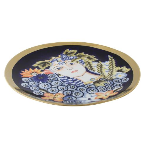 Centro de Mesa DKD Home Decor Porcelana (42 x 42 x 4 cm)