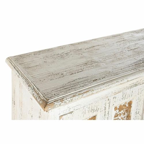 Aparador DKD Home Decor Blanco Dorado Abeto Madera MDF 93,5 x 36,5 x 110 cm