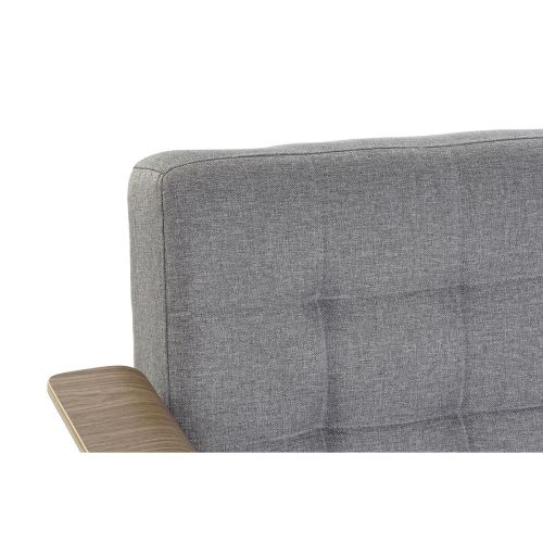 Sofá Cama DKD Home Decor Marrón Gris Metal Urbano 203 x 87 x 81 cm