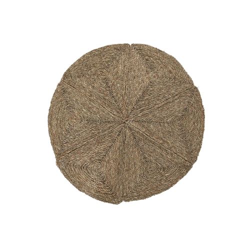 Alfombra DKD Home Decor Natural (120 x 1 x 120 cm)