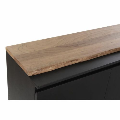 Aparador DKD Home Decor   Negro Marrón Madera de mango 160 x 42 x 72 cm