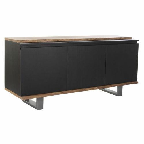 Aparador DKD Home Decor   Negro Marrón Madera de mango 160 x 42 x 72 cm