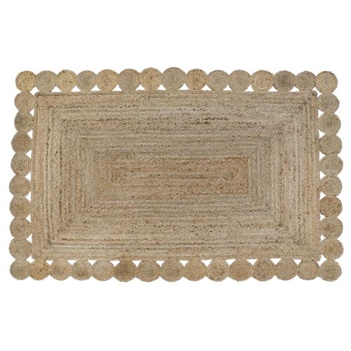 Alfombra DKD Home Decor Yute Marrón 200 x 290 x 1 cm