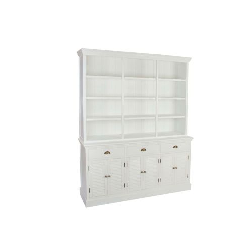 Aparador DKD Home Decor 165 x 37 x 204 cm Abeto Madera Blanco