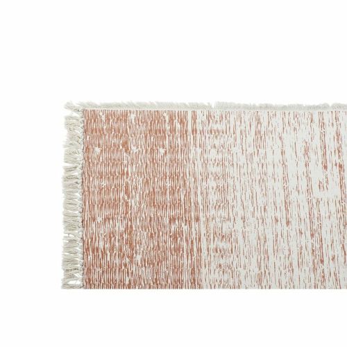 Alfombra DKD Home Decor Beige Naranja (120 x 180 x 1 cm)