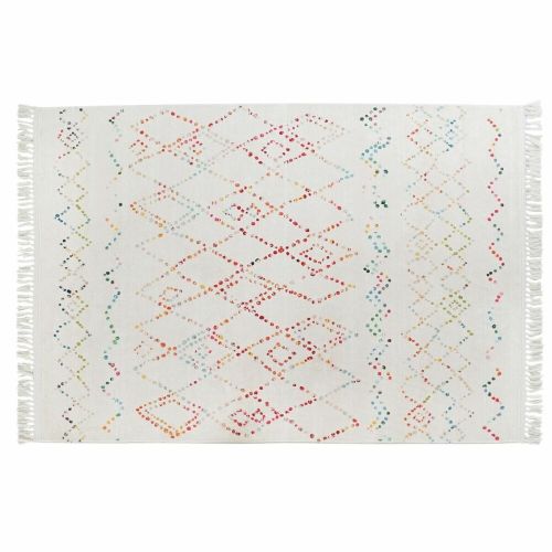 Alfombra DKD Home Decor Multicolor Rombos 200 x 290 x 0,7 cm