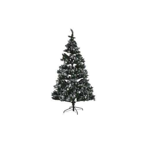 Árbol de Navidad DKD Home Decor Luz LED Verde Metal Polietileno 130 x 130 x 218 cm