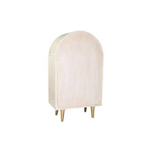 Aparador DKD Home Decor 80 x 45 x 140 cm Natural Blanco Madera de mango