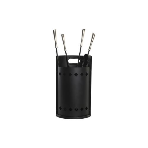 Utensilios para Chimenea DKD Home Decor Acero Inoxidable Acero (4 Piezas)