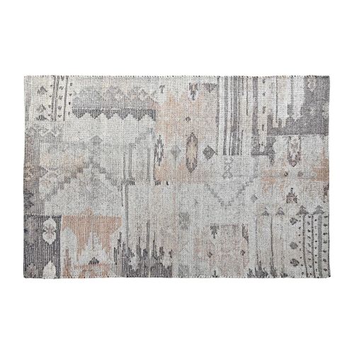 Alfombra DKD Home Decor Poliéster Algodón Multicolor (120 x 180 x 0,7 cm)