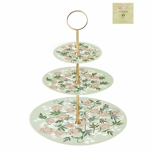 Frutero DKD Home Decor Verde Beige Metal Porcelana Tradicional 27 x 27 x 34 cm