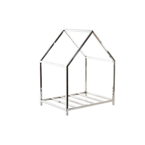 Soporte para Leña DKD Home Decor Acero Inoxidable (40 x 30 x 50 cm)