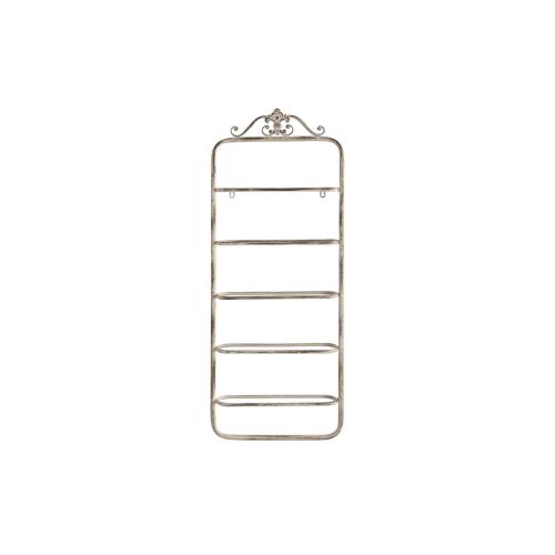 Botellero DKD Home Decor Metal Blanco (39 x 9,5 x 102,5 cm)