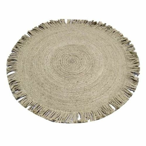 Alfombra DKD Home Decor Natural Jute (200 x 200 x 1,5 cm)