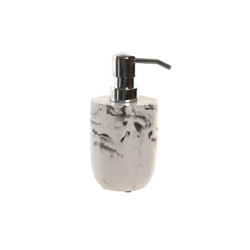 Dispensador de Jabón DKD Home Decor Negro Cemento Blanco